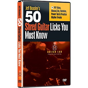 eMedia 50 Shred Licks You Must Know DVD