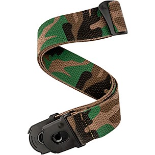 D'Addario 50 mm Nylon Guitar Strap, Planet Lock, Camo