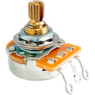 AxLabs 500K Audio Taper Split 3/8" Shaft Short 5/8" Length Potentiometer