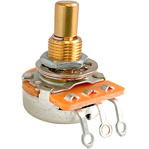 AxLabs 500K Linear Taper Solid 3/8" Shaft Medium 3/4" Length Potentiometer