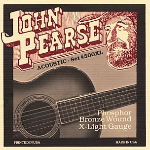 John Pearse 500XL Bronze Acoustic Guitar Strings