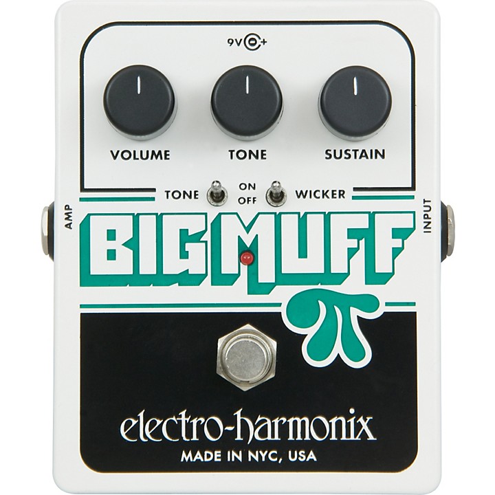 Electro-Harmonix XO Big Muff Pi With Tone Wicker Distortion Guitar