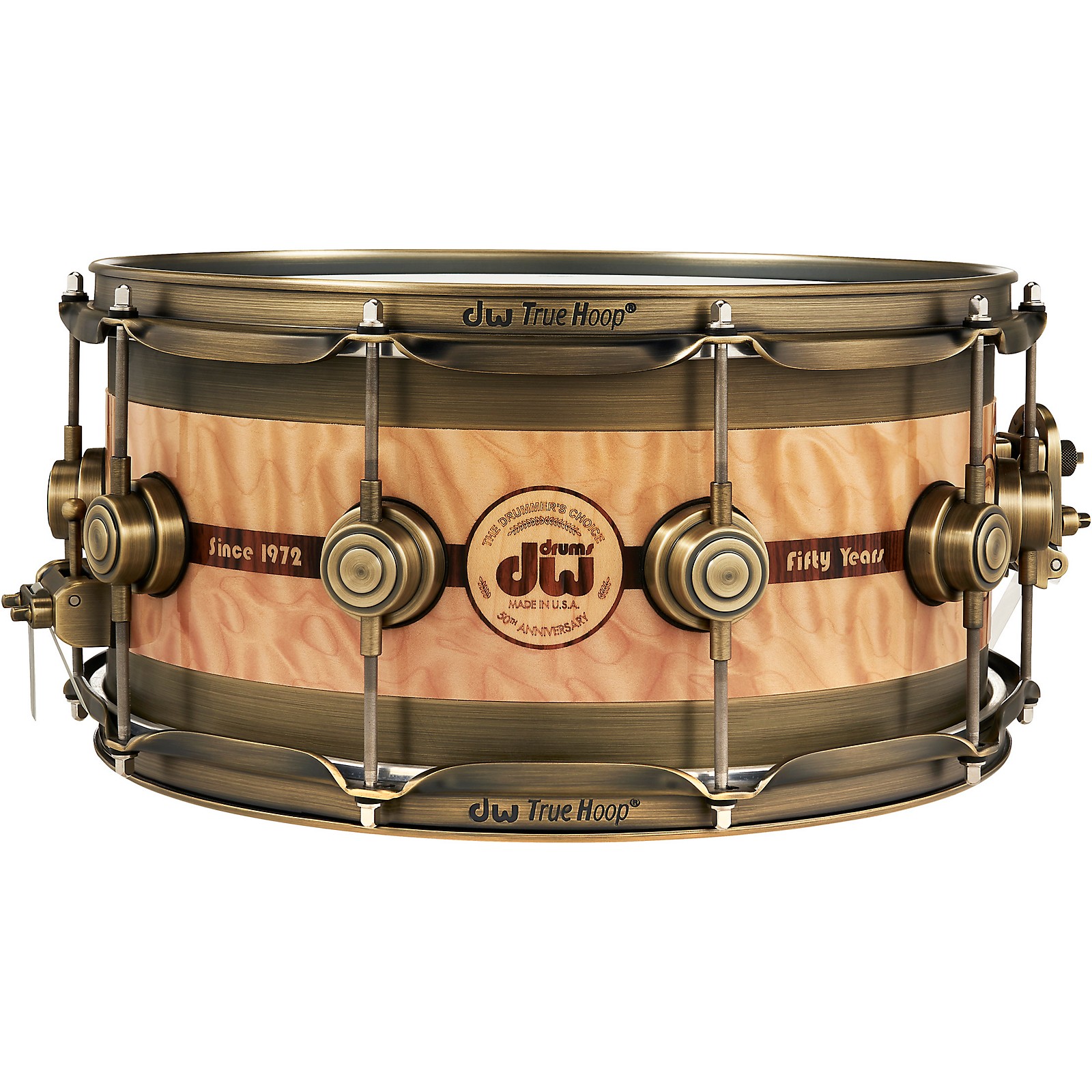 DW 50th Anniversary Edge Snare Drum With Bag | Music & Arts