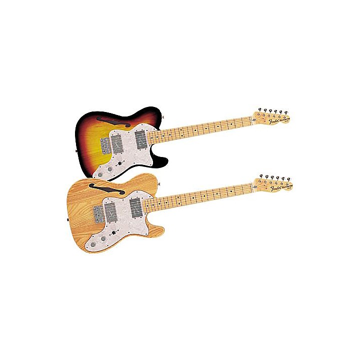 Fender Classic Series '72 Telecaster Thinline Electric Guitar