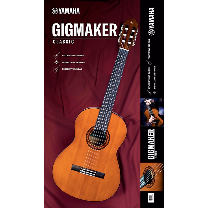 Yamaha C40PKG C40II Classical Guitar Package Natural
