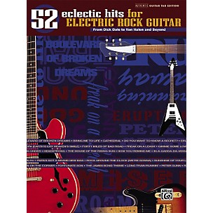 Alfred 52 Eclectic Hits for Electric Rock Guitar Tab Songbook