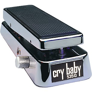 Dunlop 535QC Chrome Cry Baby Wah Pedal