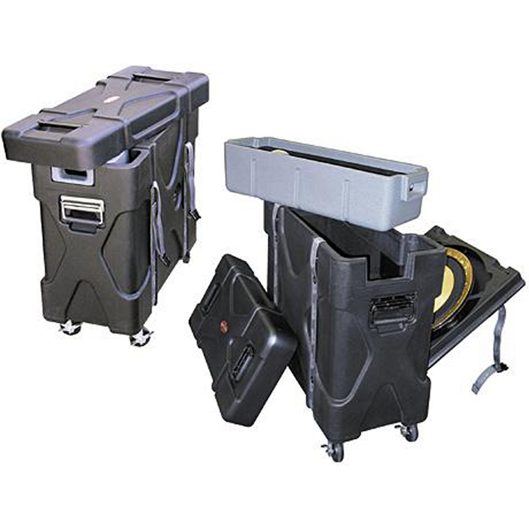 SKB Trap-X2 Roto-X Trap Case with Cymbal Vault | Music & Arts