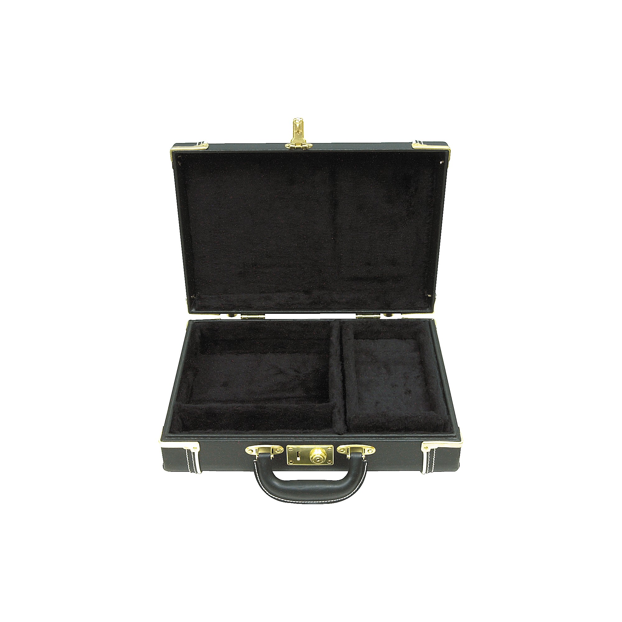 PU Leather Case PU Leather Harmonica Case - 7 Slot Zippered Carry Bag For Multiple Harmonicas 7 Slot Harmonica Bag