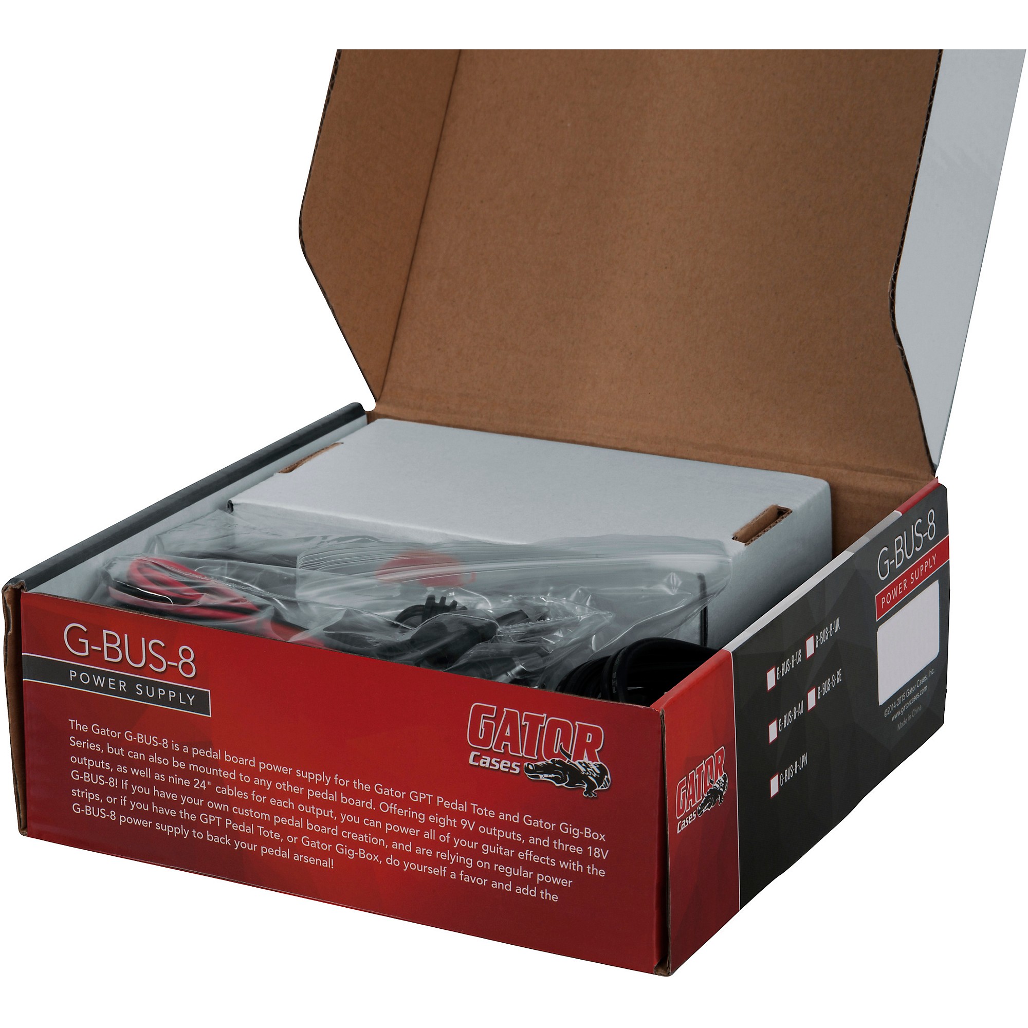 Gator G-Bus-8-US Pedalboard Power Supply | Music & Arts