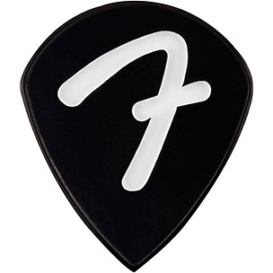 Fender 551 Shape F Grip Black Guitar Picks