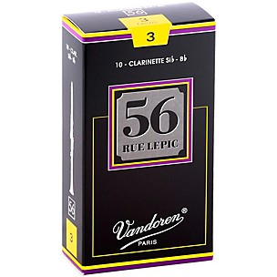 Vandoren 56 Rue Lepic Bb Clarinet Reeds