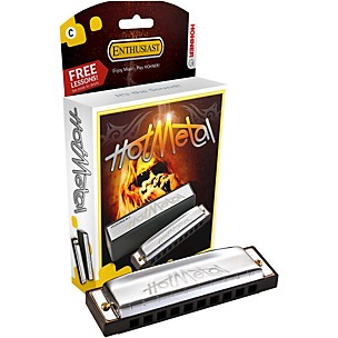 Hohner 572 Hot Metal Harmonica