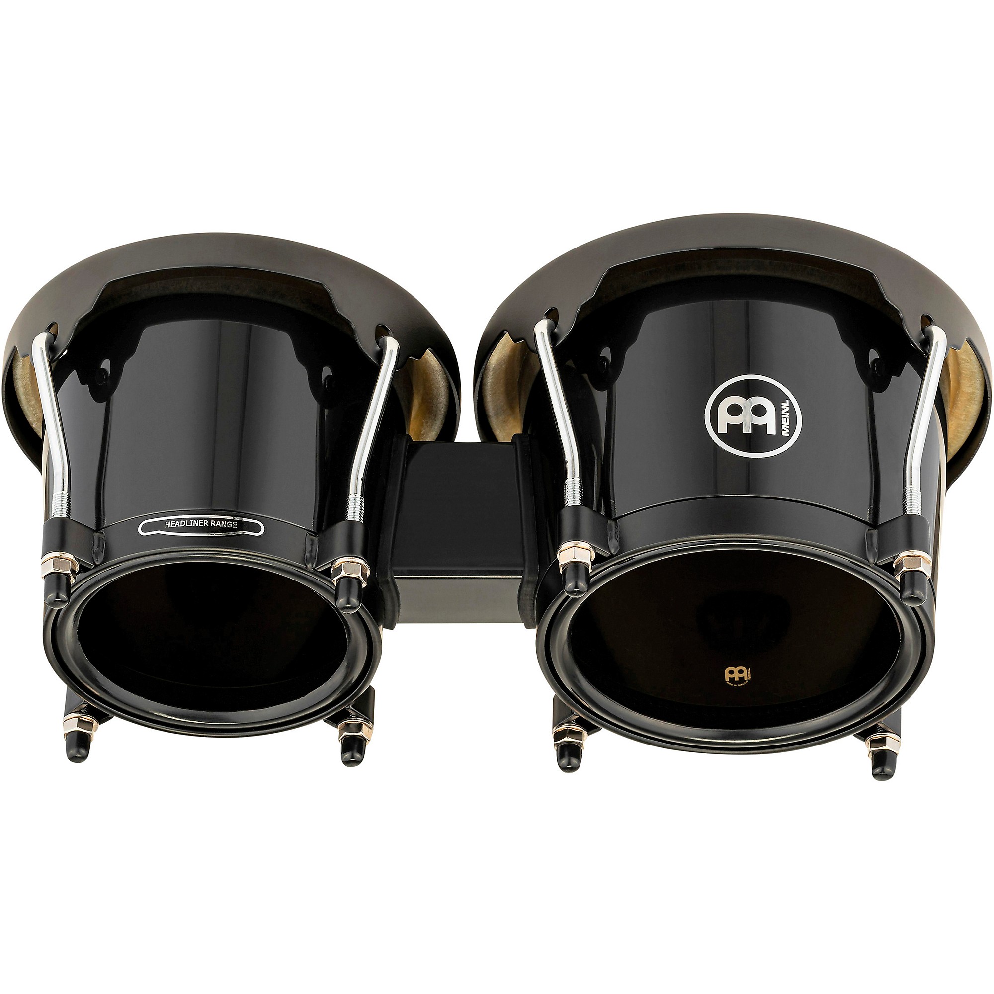 Meinl Headliner Range ボンゴ MEINL Headliner Wood Bongos With Ocean Blue Burst Finish