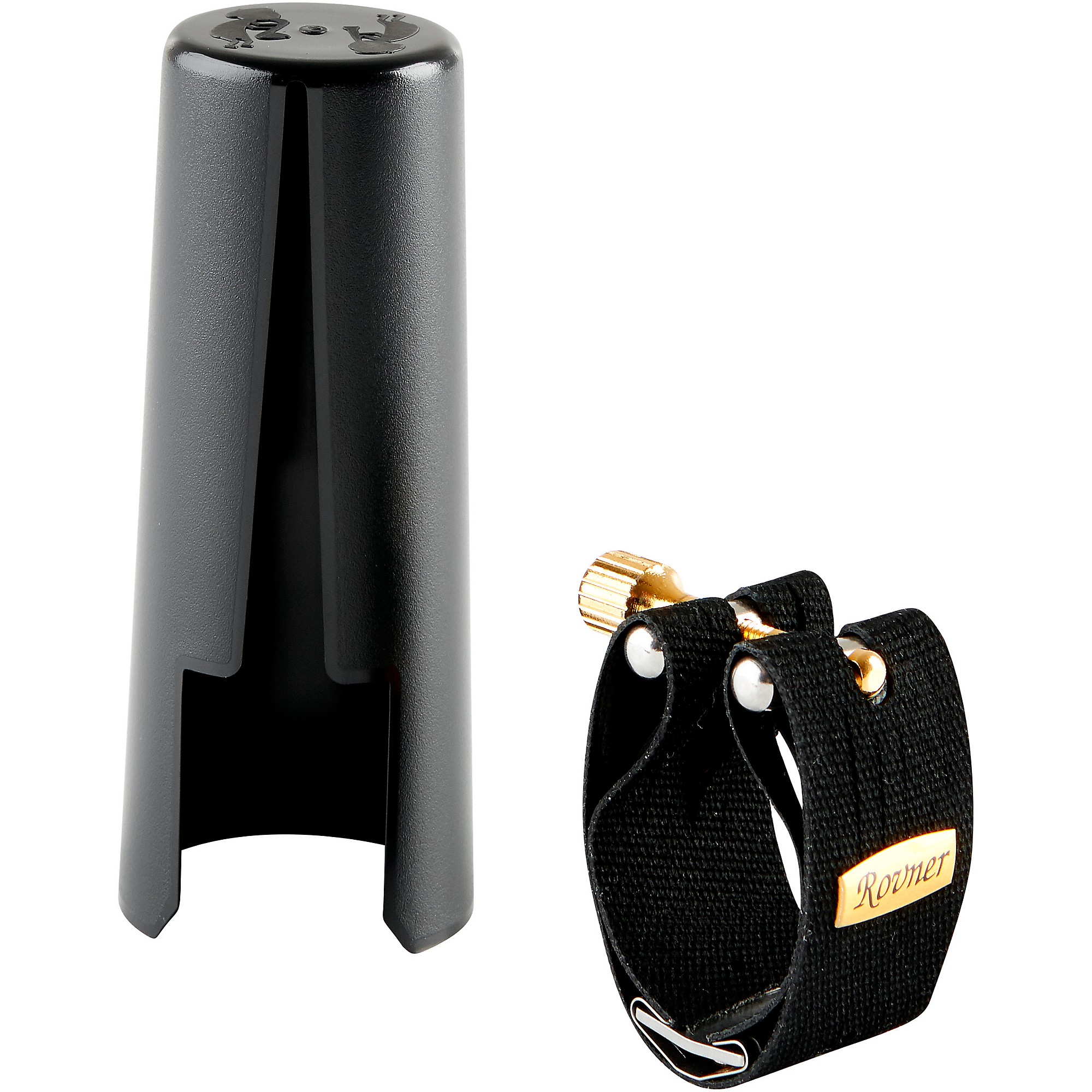 Rovner Versa Baritone Saxophone Ligature and Cap | Music & Arts