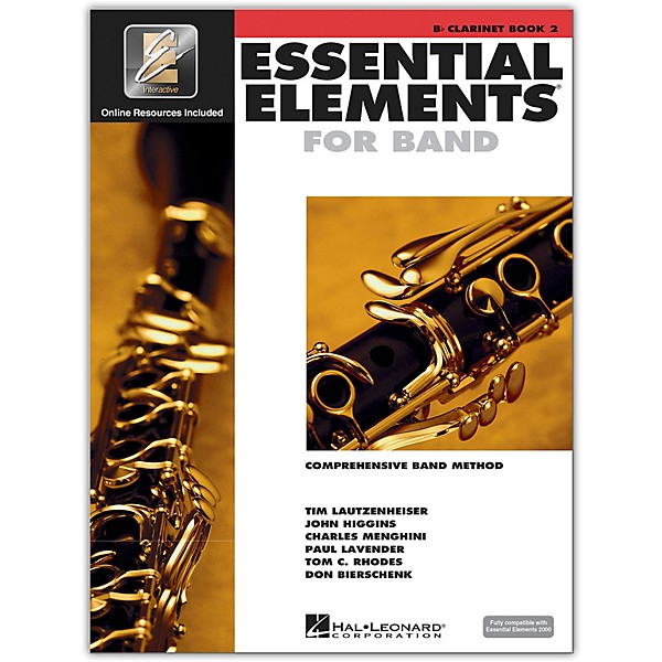 Hal Leonard Essential Elements for Band - Bb Clarinet 2 Book/Online Audio |  Music & Arts