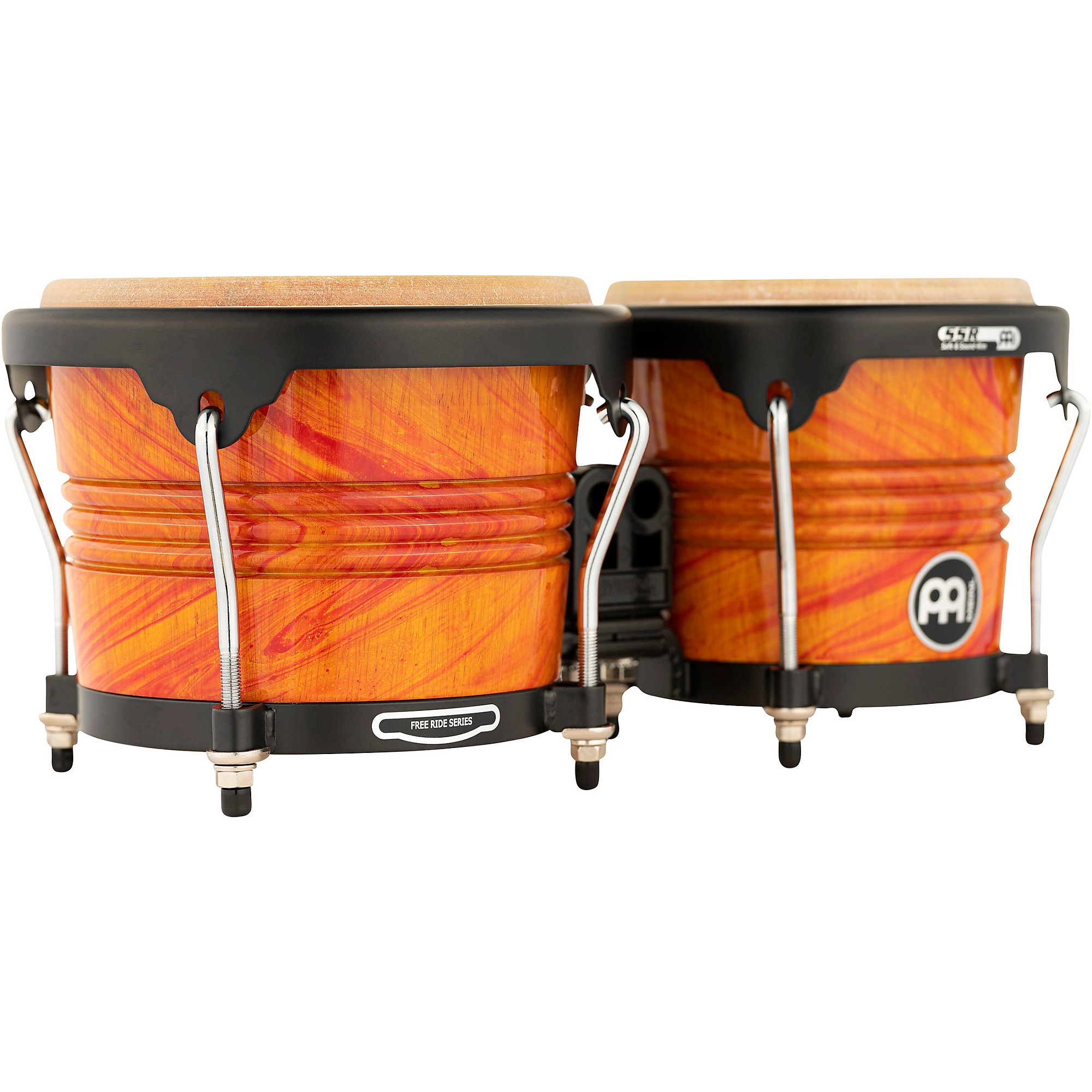 パーカッション・打楽器 Meinl Free Ride Mini Bongo Meinl Free Ride Series Mini Bongos - Natural | Steve Weiss Music