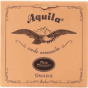 AQUILA 5U Soprano Ukulele String Set Low G New Nylgut