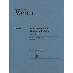 G. Henle Verlag 6 Sonatas for Piano and Violin Op. 10 (b) Henle Music Folios Series Softcover