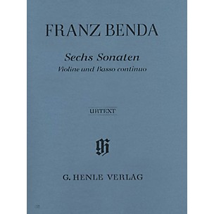 G. Henle Verlag 6 Sonatas for Violin and Basso Continuo Henle Music Folios Series Softcover