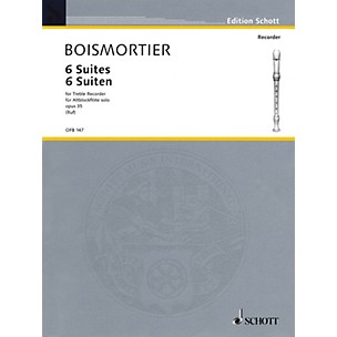 Schott 6 Suites Op. 35 (for Treble Recorder) Schott Series