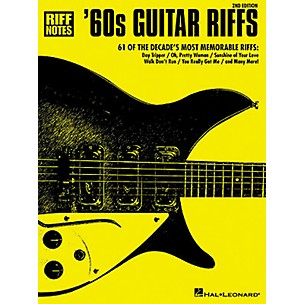 Hal Leonard '60s Guitar Riffs - 2nd Edition Book