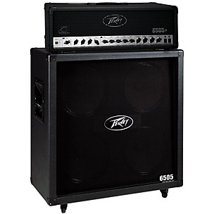 Peavey 6505+ 120W Guitar Head with 6505 4x12 2400W Cabinet