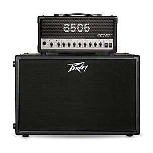 Peavey 6505 MH Micro 20W Tube Guitar Amp Head with 212-6 50W 2x12 Cabinet