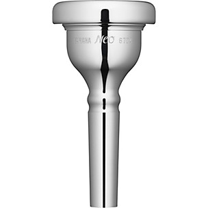 Yamaha 67D4 Neo Series Tuba Mouthpiece in Silver