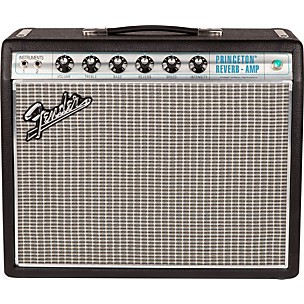 Fender '68 Custom Princeton Reverb 12W 1x10 Tube Guitar Combo Amp With Celestion Ten 30 Speaker