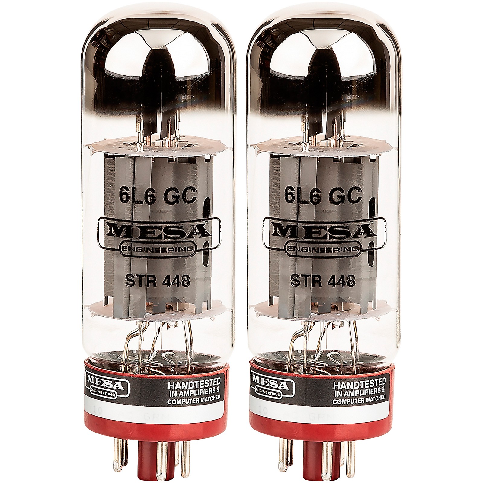 真空管 MESA BOOGIE 6L6GC PCセレクトペアーマッチ MESA/Boogie 6L6 GC STR 448 Power Tubes Matched Pair | Music