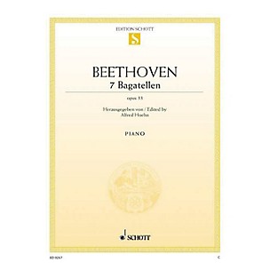 Schott 7 Bagatelles, Op. 33 Schott Series