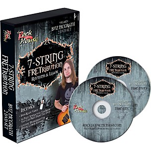 Hal Leonard 7-String Fretribution Rhythyms & Leads 2 DVD Set