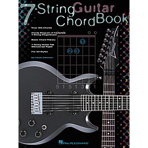 Hal Leonard 7-String Guitar Chord Book Guitar Tab Book