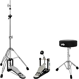 PDP 700 Series 3-Piece Drum Hardware Pack - Single Pedal