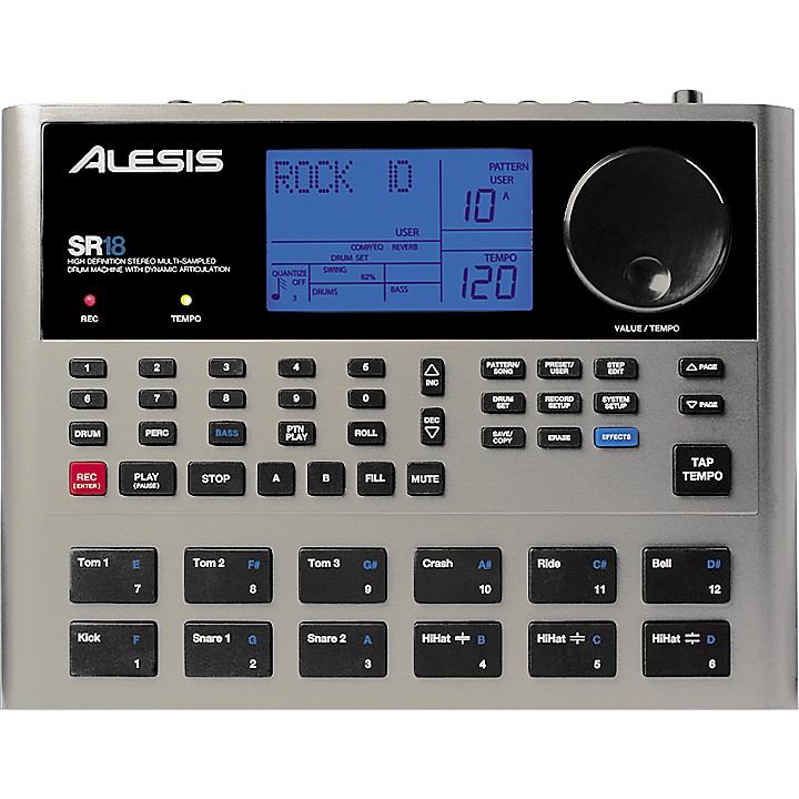 Alesis SR-18 Drum Machine | Music & Arts