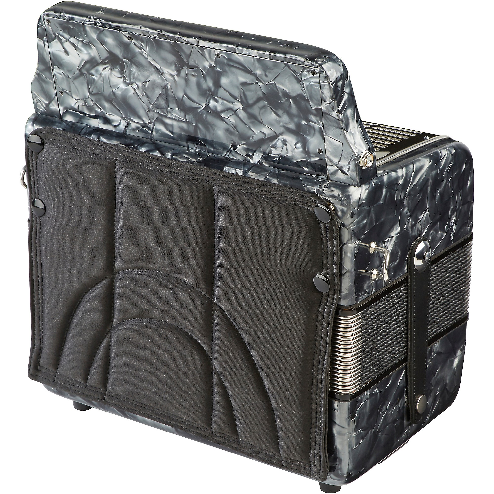 SofiaMari SM-3112 31-Button 12 Bass Accordion GCF Gray Pearl