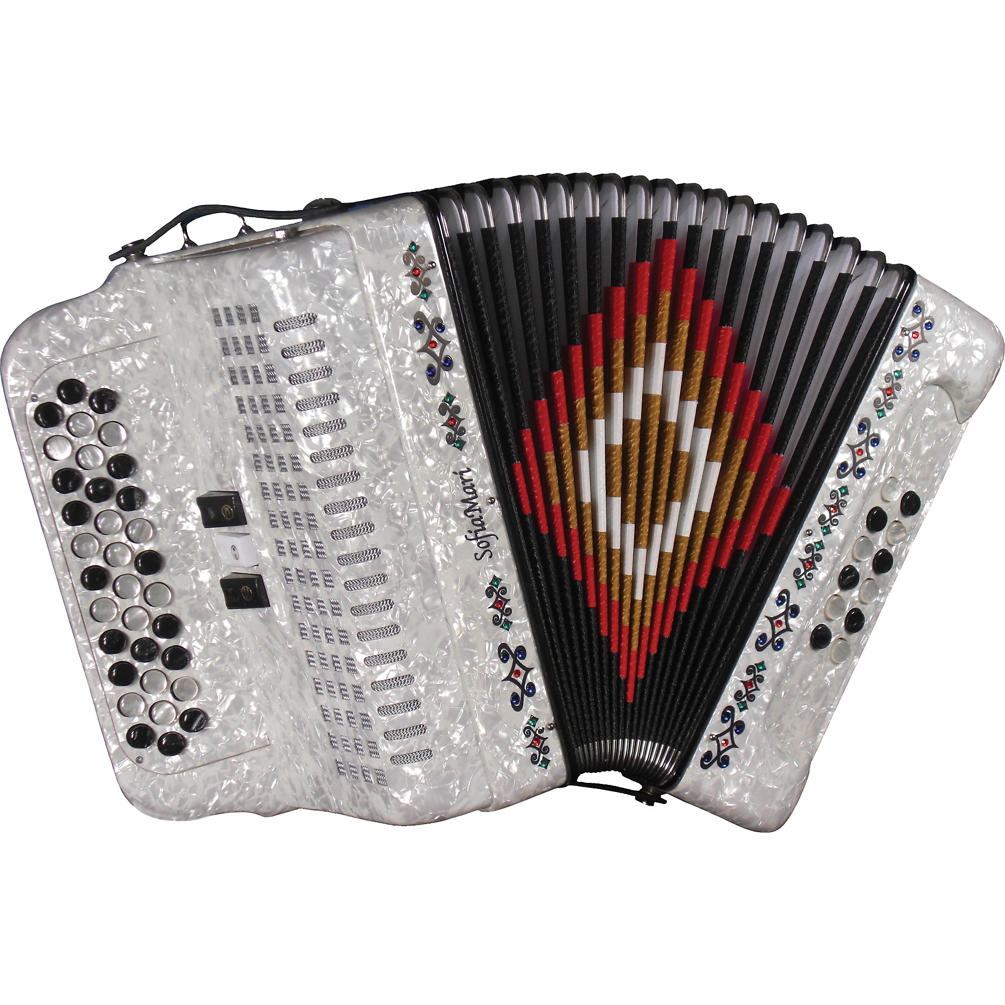 Sofiamari NSM-3412 34-Button 12-Bass Accordion GCF | Music & Arts