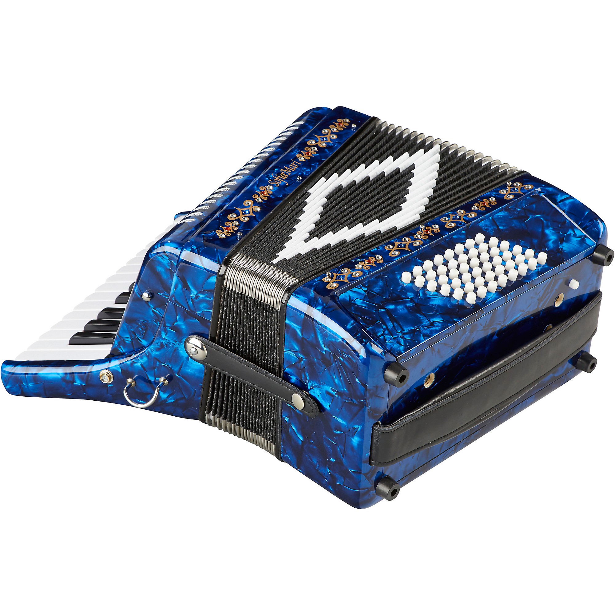 SofiaMari SM-2648, 26 Piano 48 Bass Accordion | Music & Arts