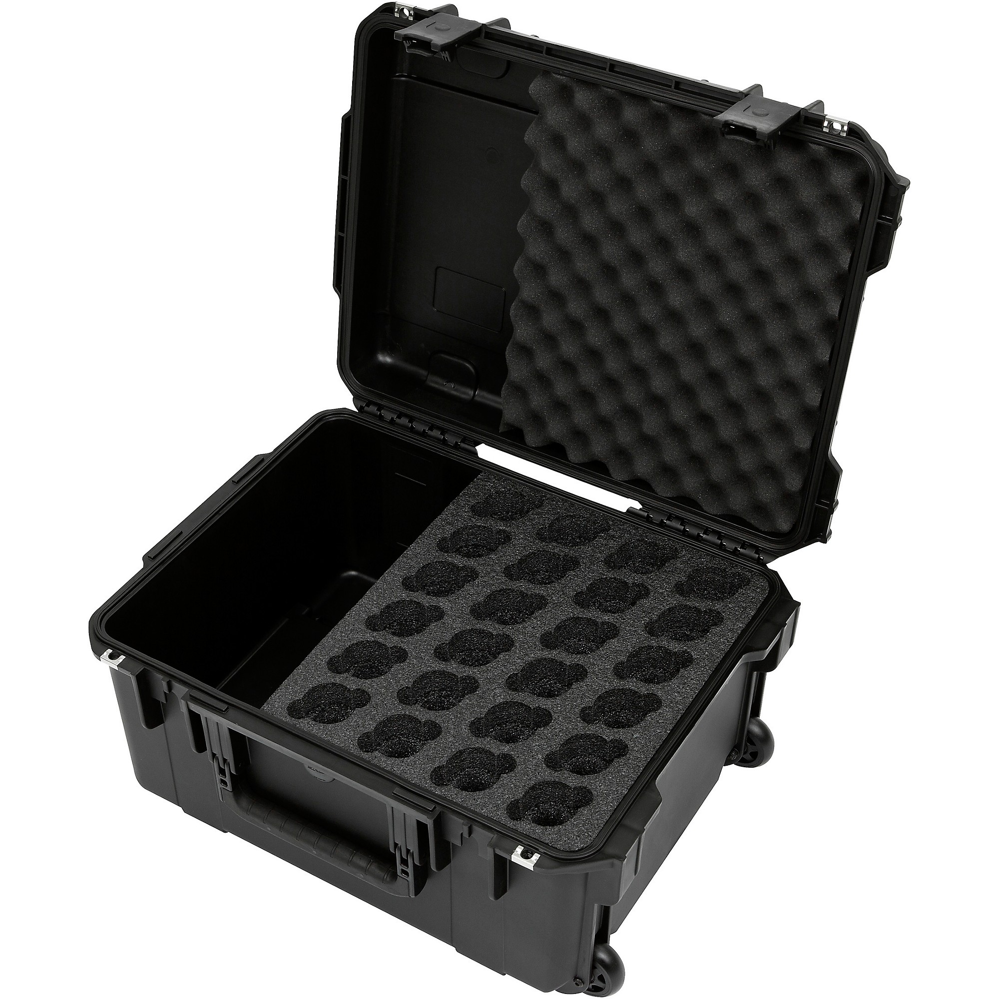 SKB Injection-Molded Microphone Case for 24 Mics | Music & Arts