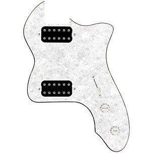 920D Custom '72 Thinline Tele Loaded Pickguard With Uncovered Smoothie Humbuckers & White Knobs