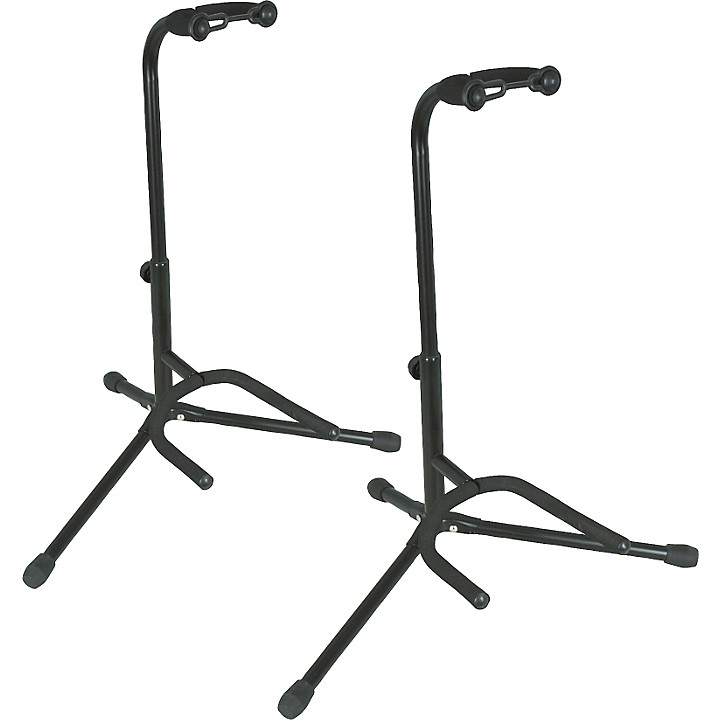 Musician's Gear Electric, Acoustic and Bass Guitar Stands (2-Pack