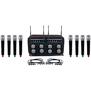 VocoPro 8 Channel Wireless Handheld Mic-In-Bag Package