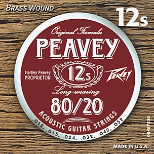 Peavey 80/20 Acoustic Brass Wound 12s