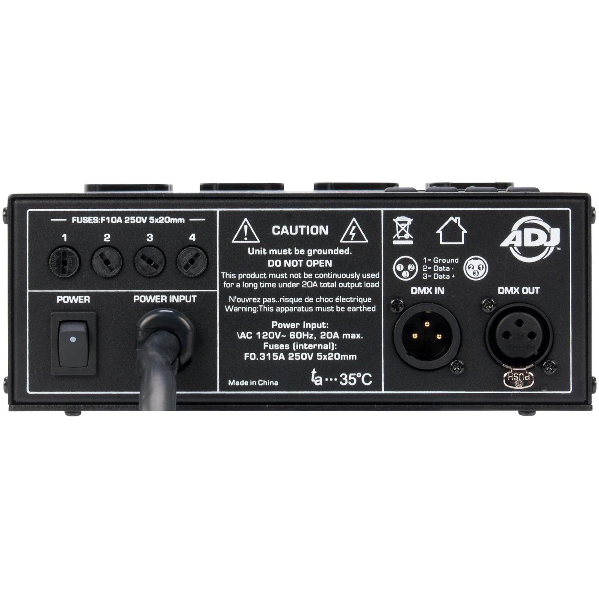 DJ機材 American DJ DP-DMX-20L American DJ DP-DMX-20L DMX Dimmer Pack | Music & Arts