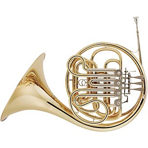 Hans Hoyer 801 Geyer Style Series Double Horn with Mechanical Linkage and Fixed Bell