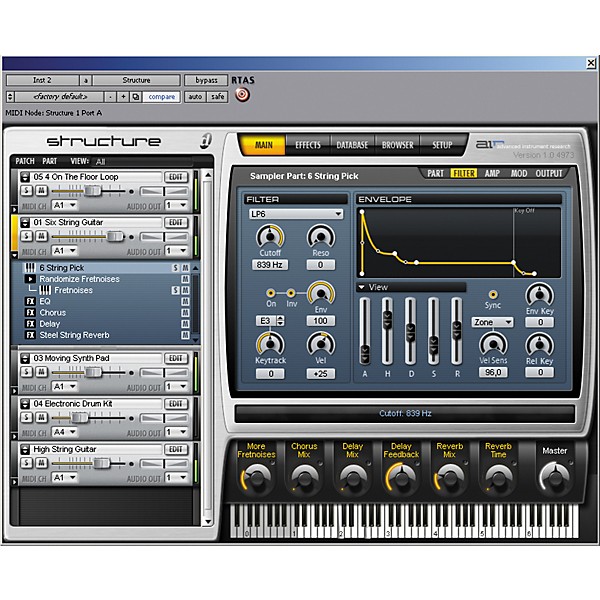 Digidesign Structure LE Sampler Virtual Instrument | Music & Arts