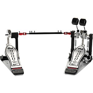 DW 9000 Series Double Bass Drum Pedal with eXtended Footboard