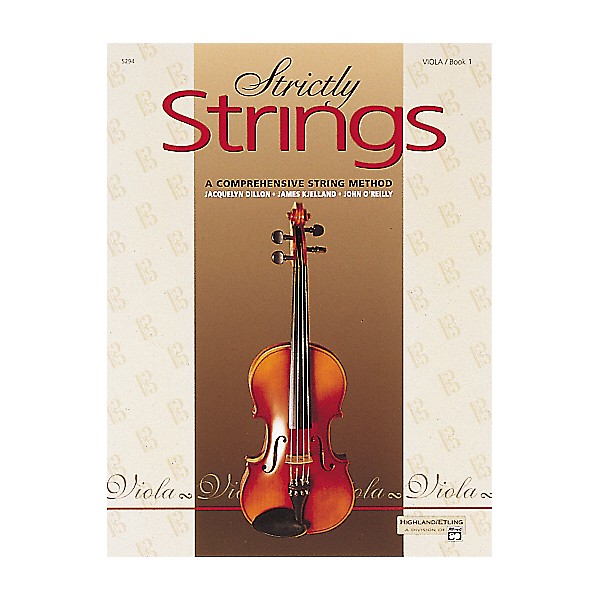 Alfred Strictly Strings Level 1 Viola | Music & Arts