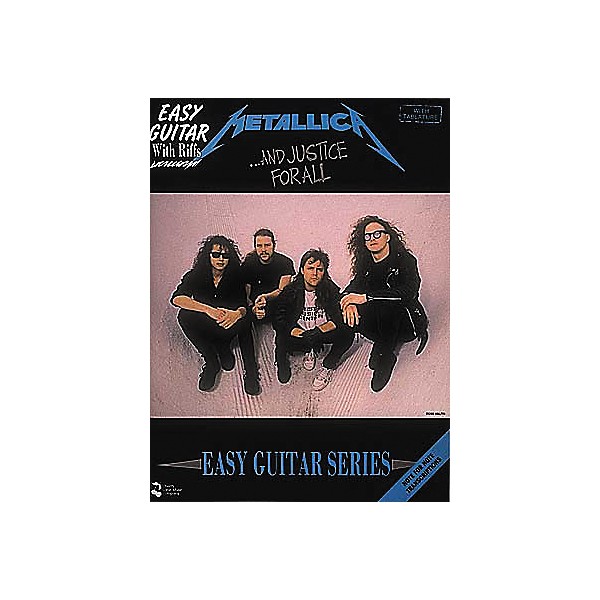 Cherry Lane Metallica And Justice For All Book Music Arts